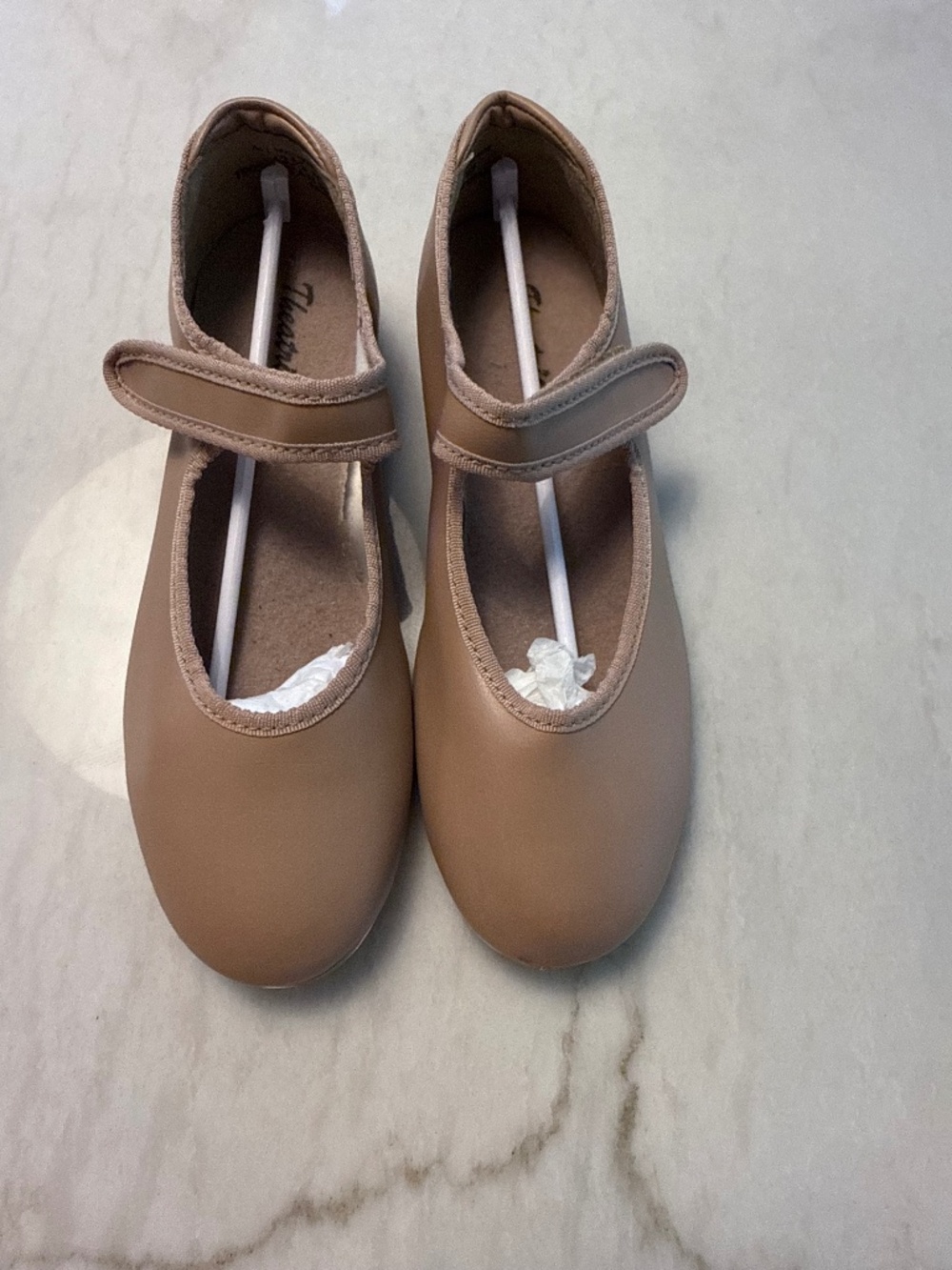 Tan Theatricals Girls Tap Shoes